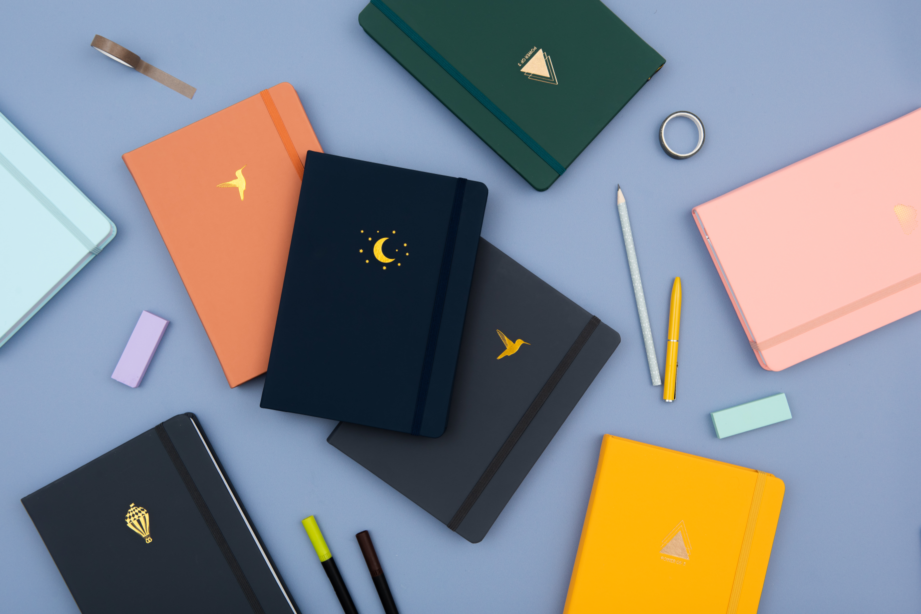 Yop & Tom Bullet Dotted Journal A5 - Hummingbird - Togo Yop & Tom Bullet Dotted Journal A5 - Hummingbird - Togo