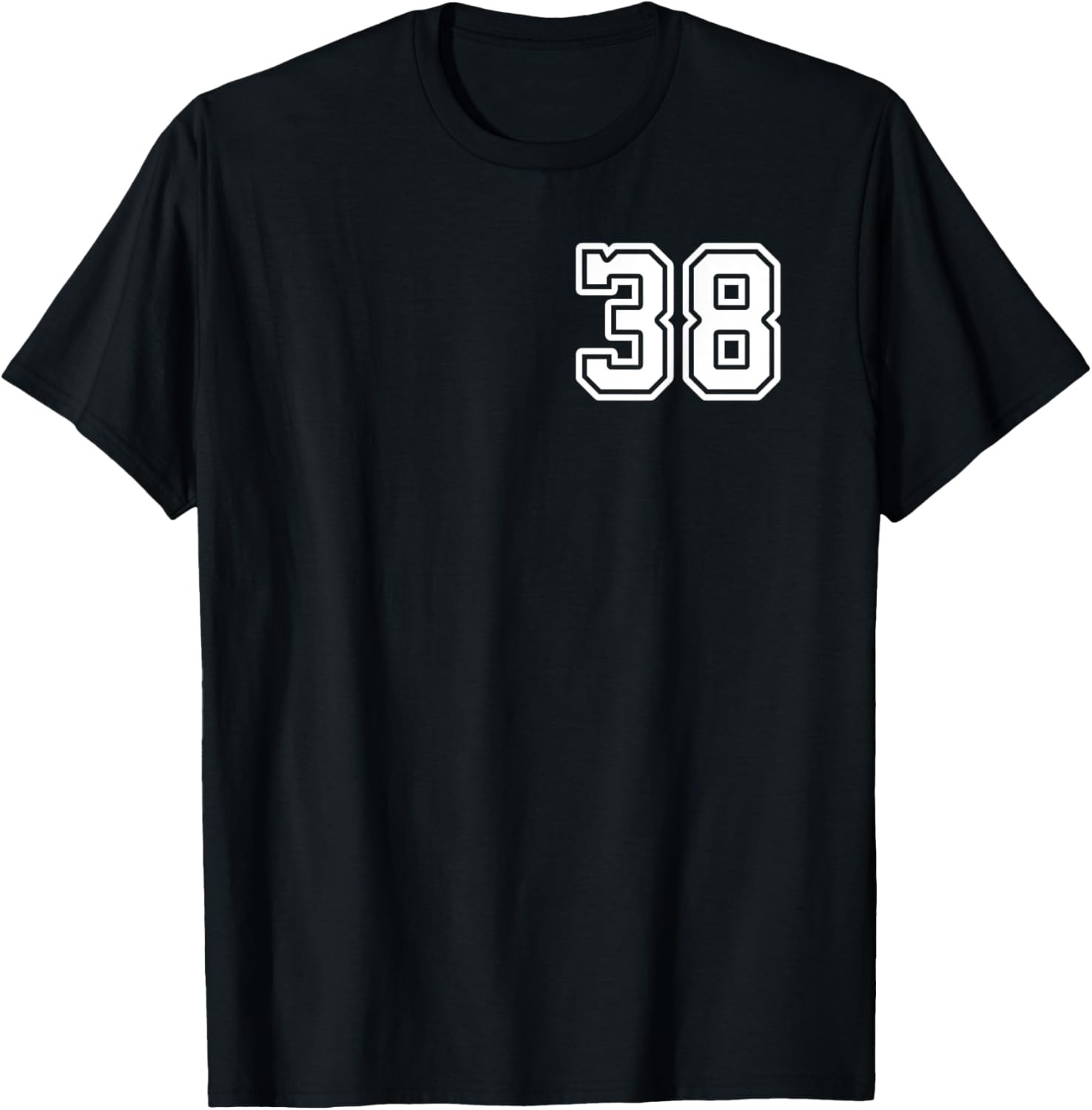 Number 38 Shirt #38 Player Sports Team Men Women Kids T-Shirt