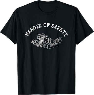 Margin of Safety with a Moat - Value Investing T-Shirt