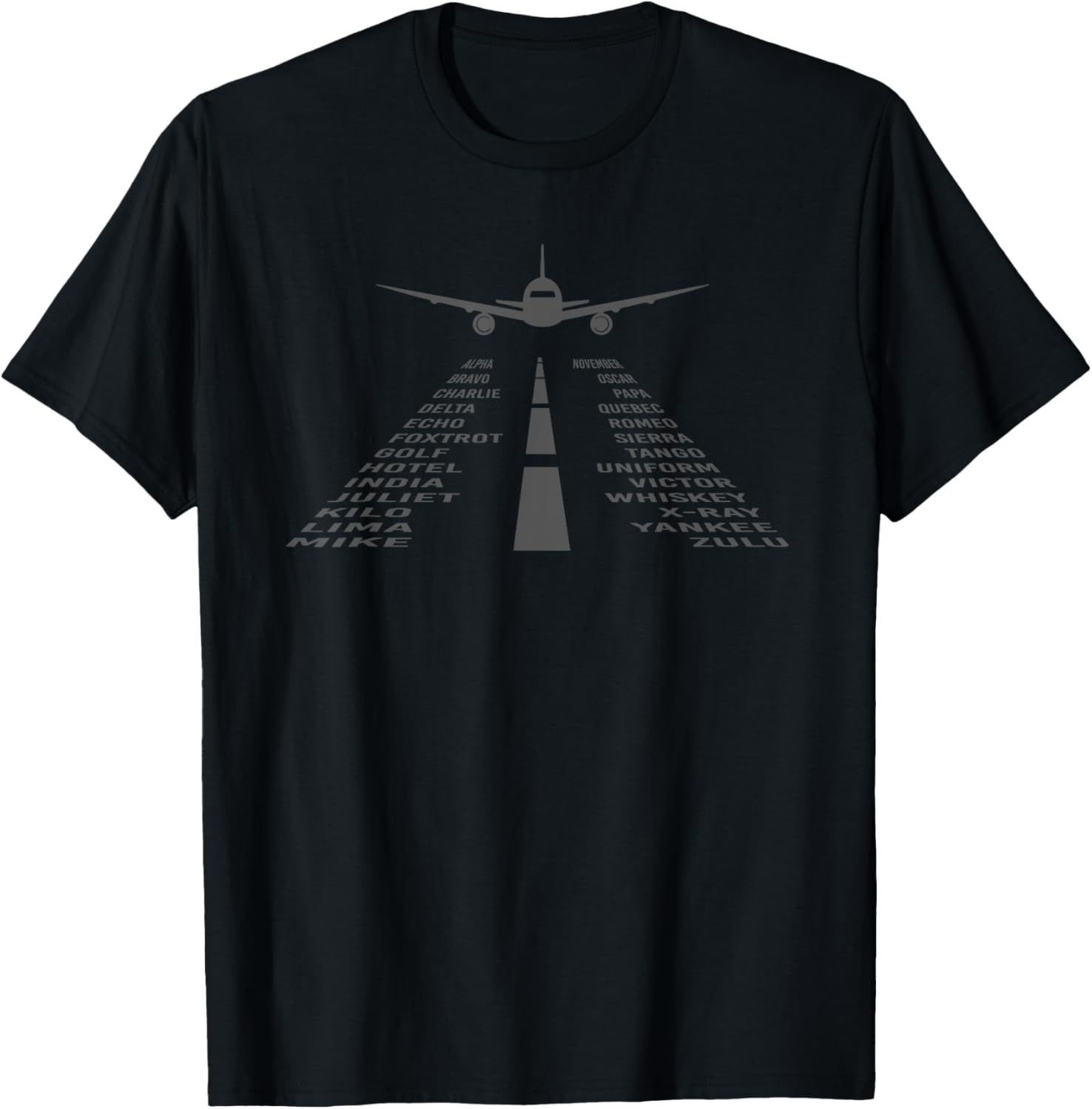 Phonetic Alphabet T-Shirt | Pilot Airplane Shirt