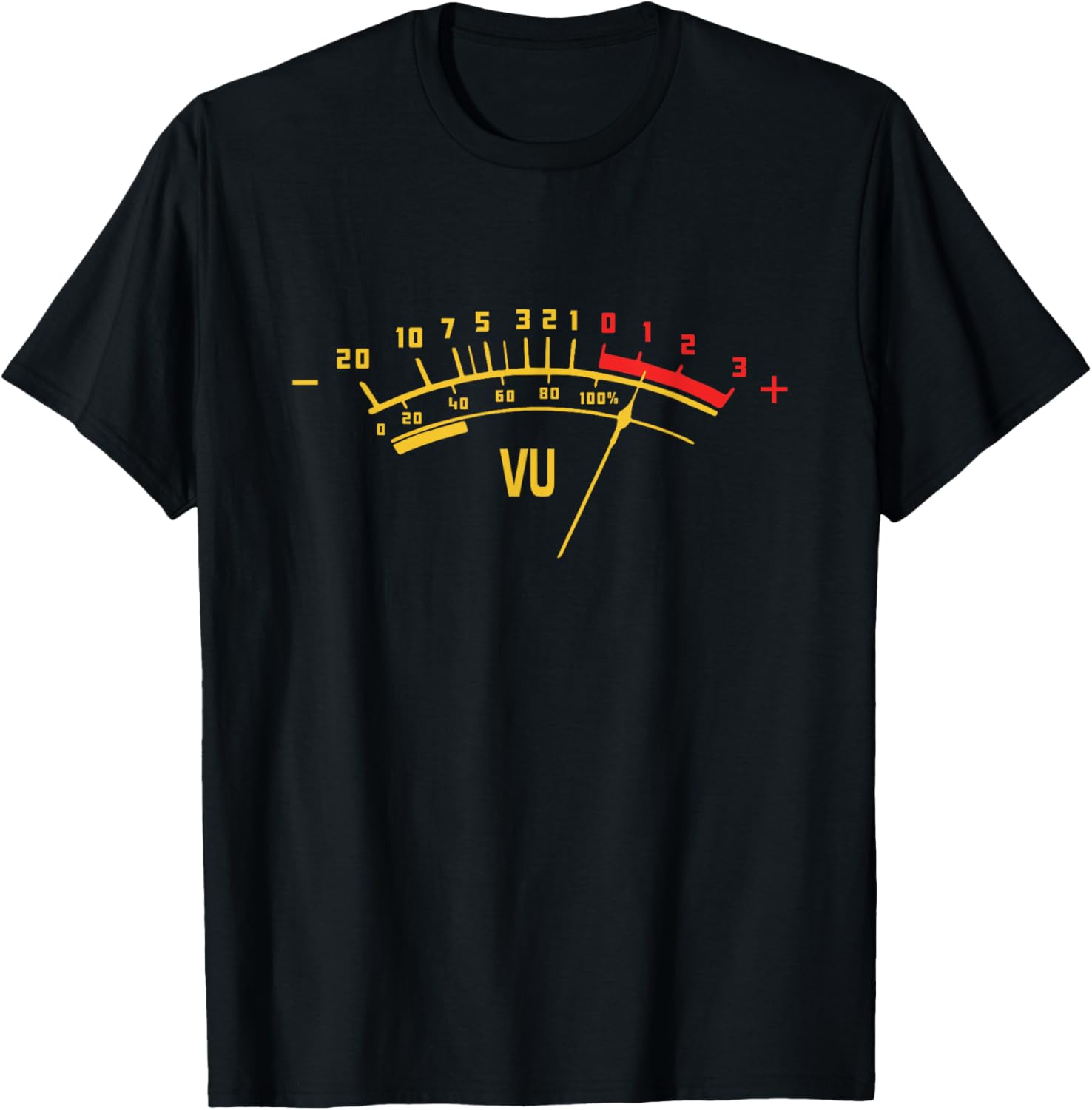 VU Meter T Shirt Sound Engineer, Analog Tee T-Shirt