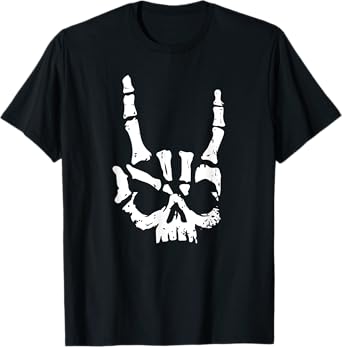 Horn Hand Heavy Metal Hard Rock Music T-Shirt