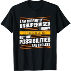I Am Currently Unsupervised T-Shirt