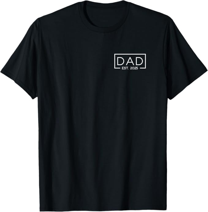 New Dad T-Shirt graphic
