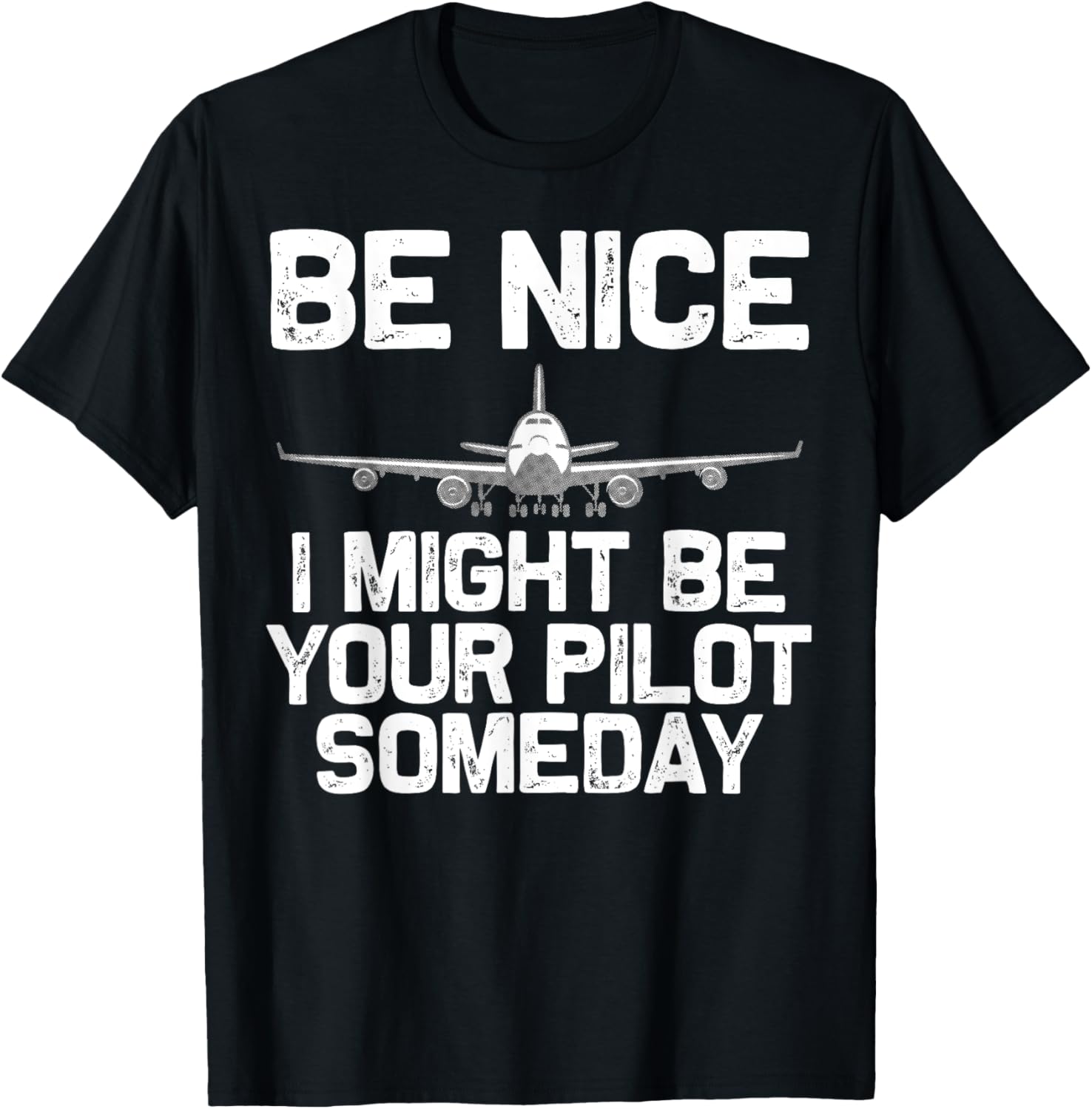 Funny Pilot Art For Men Women Kids Aviation Airplane Pilot T-Shirt