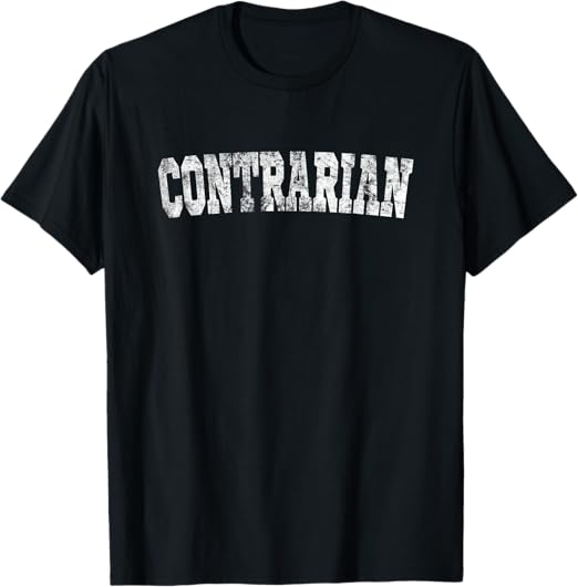 Contrarian - Vintage Investing T-Shirt