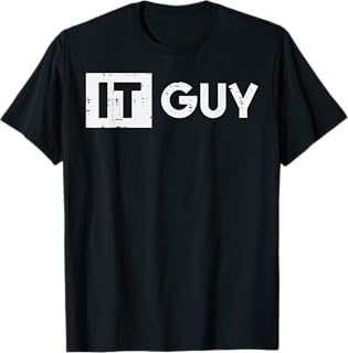 IT Guy Computer Information Technology Tech Men Boys Kids T-Shirt