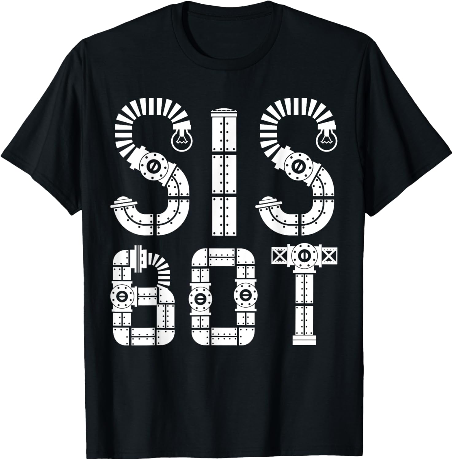 Matching Family Robot | Sister | Sis Bot T-Shirt