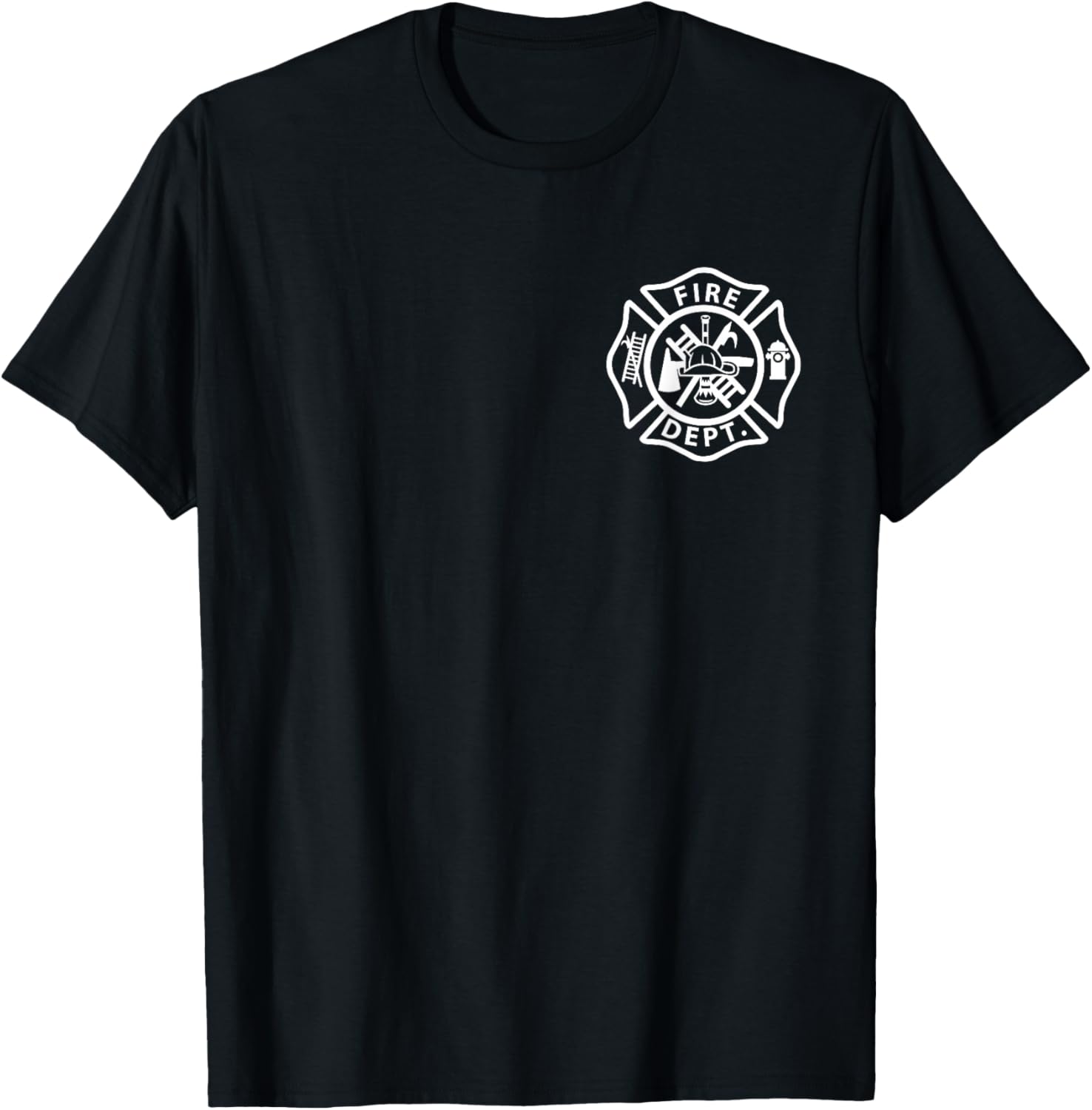 Fire Department Logo Uniform Fireman Symbol Firefighter Gear T-Shirt