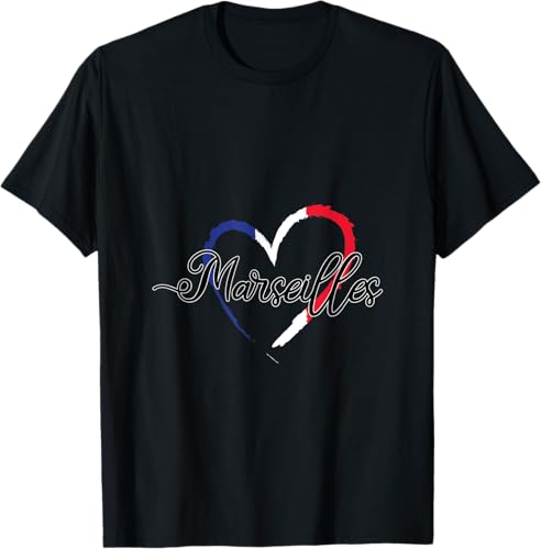 French-Republic French Flag Marseilles France Family T-Shirt