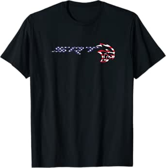 Dodge SRT Hellcat Stars and Stripes T-Shirt