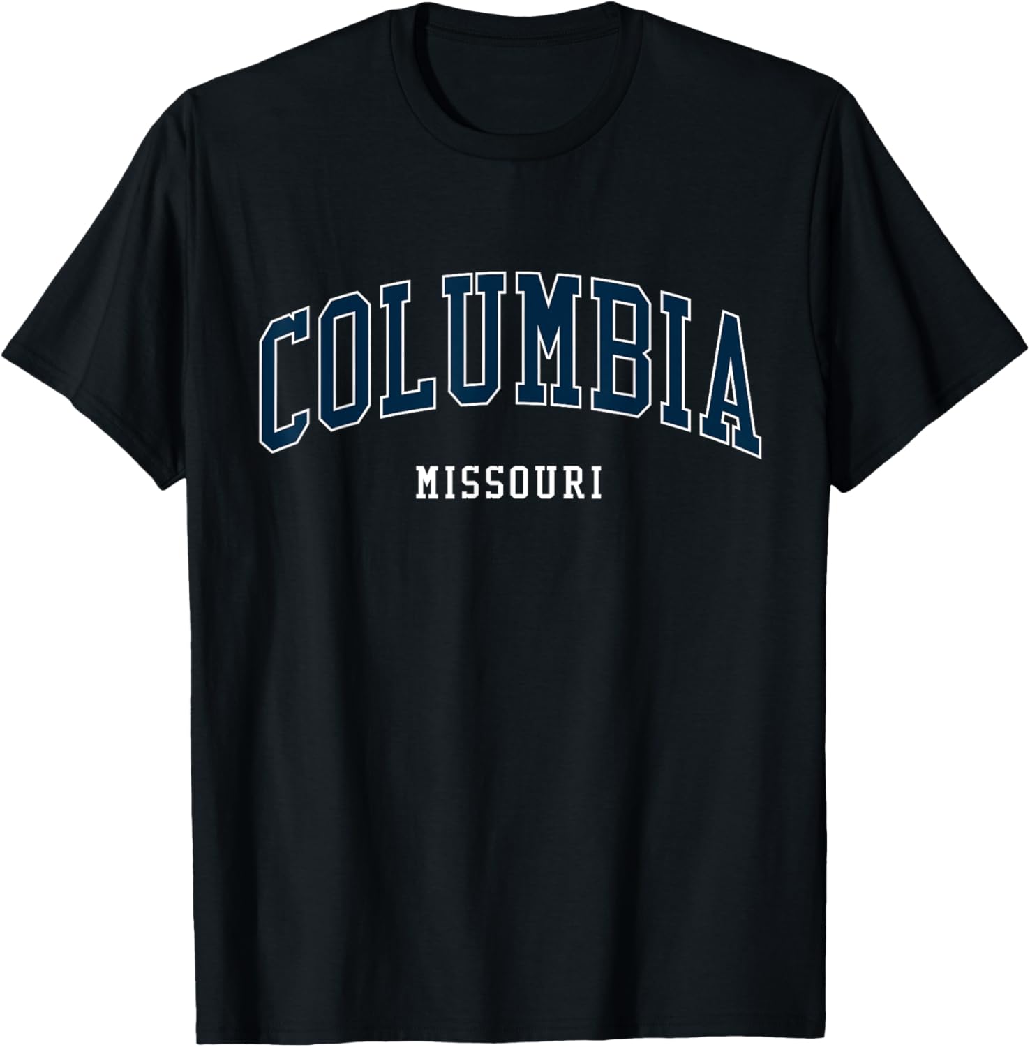 Columbia Missouri Vintage Atheltic College Style T-Shirt