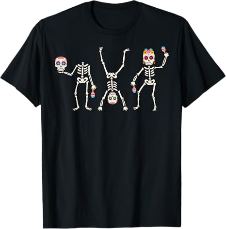 Day of The Dead Shirts Dia de Los Muertos Costume