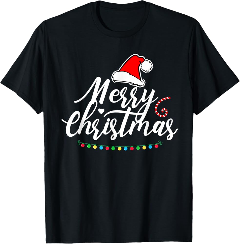Amazon.com: Merry Christmas T-Shirt : Clothing, Shoes & Jewelry