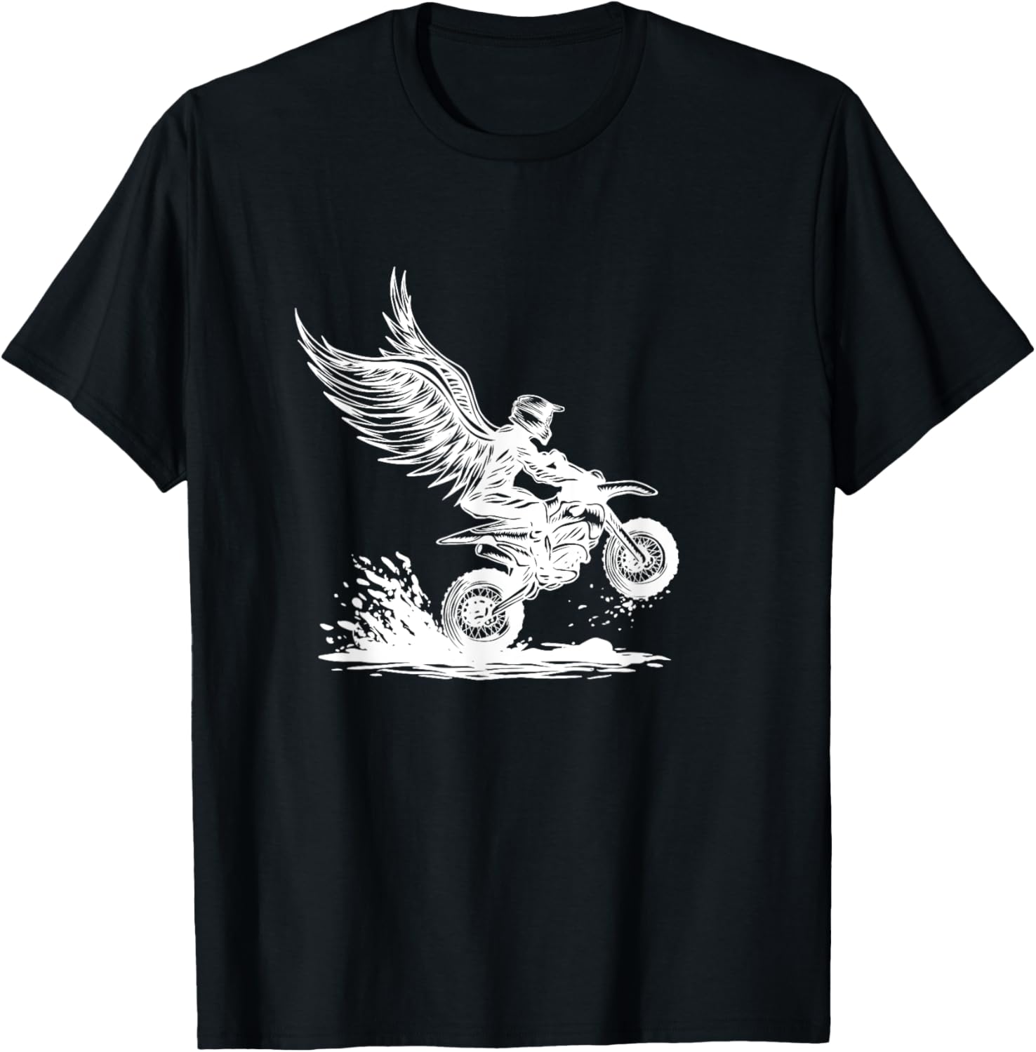 Motorcycle Gift Biker Death Angel T-Shirt