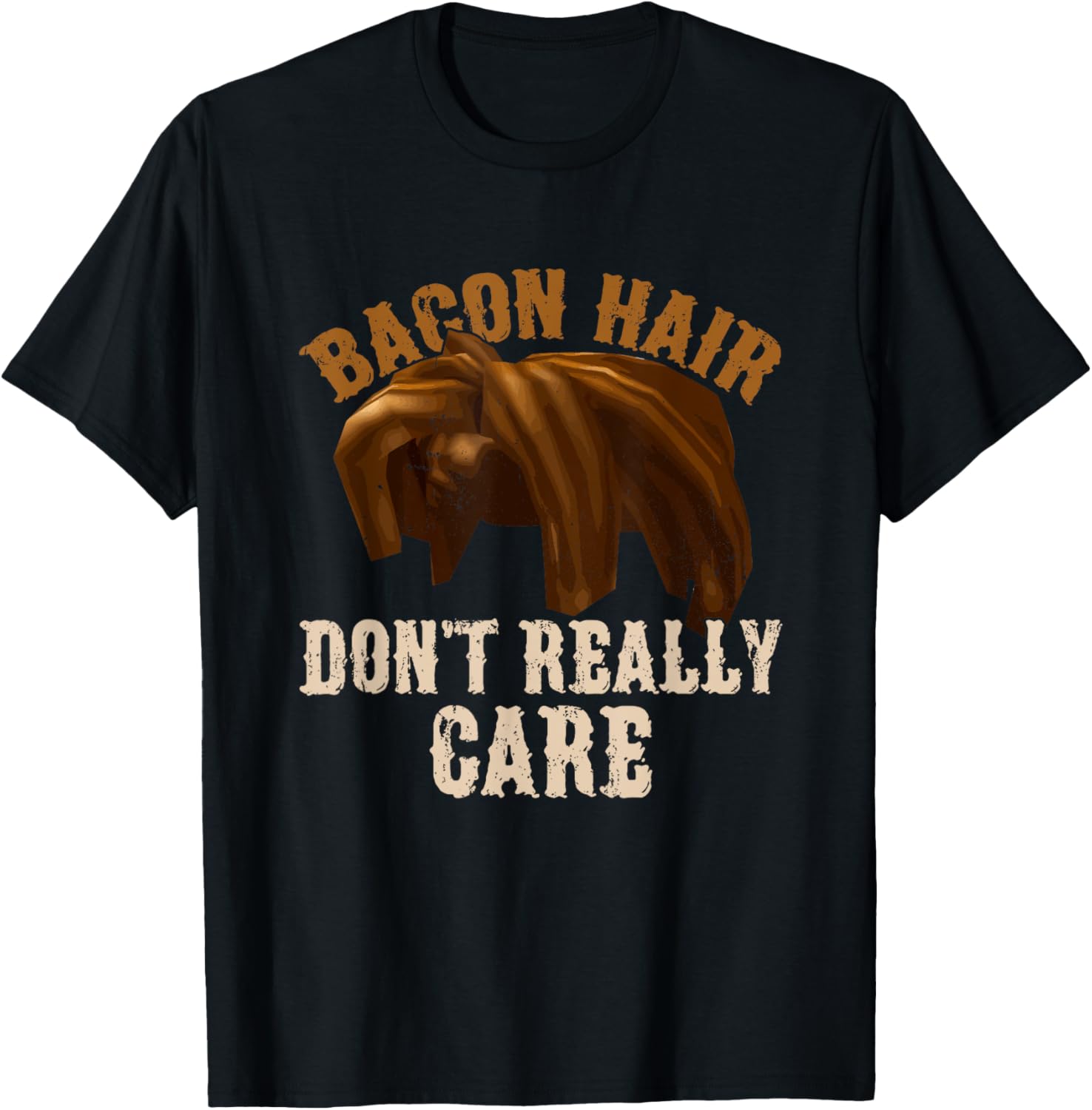 Bacon Hair Don’t Really Care For Boy Video Gamers T-Shirt Bacon Hair Don’t Really Care For Boy Video Gamers T-Shirt