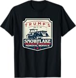 Trump's Snowflake Rmoval Service Funny Donald Trump 2024 T-Shirt