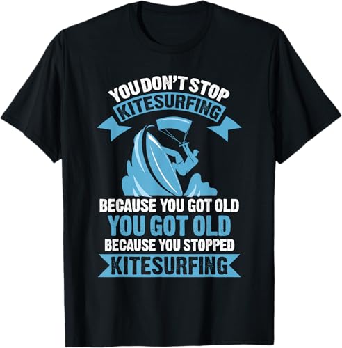 Kitesurfer Kitesurf Kiteboarding Surfing Surfer Camiseta