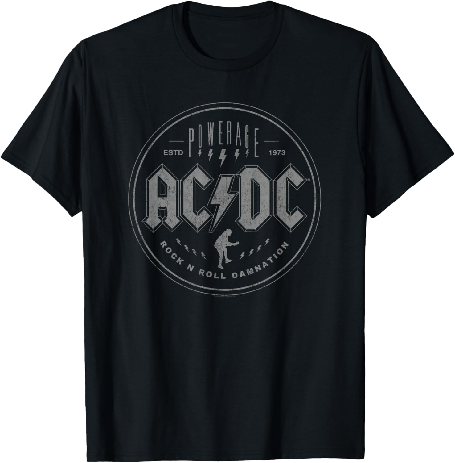 AC/DC Rock Music Band Rock N Roll Damnation T-Shirt