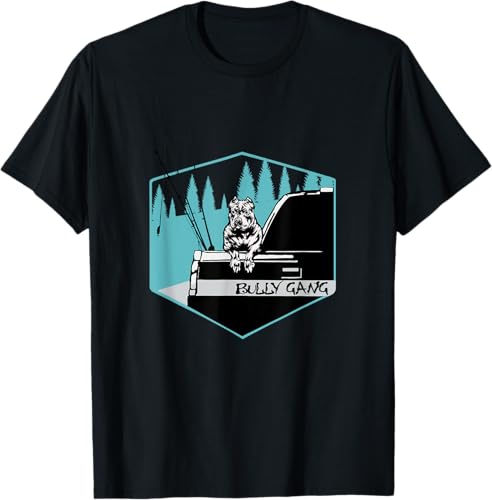 American Bully Gang T-Shirt Black,Asphalt Grey,White,Cranberry Red,Red,Dark Green,Kelly Green,Olive Green,Lemon Yellow,Dark Heather Grey,Heather