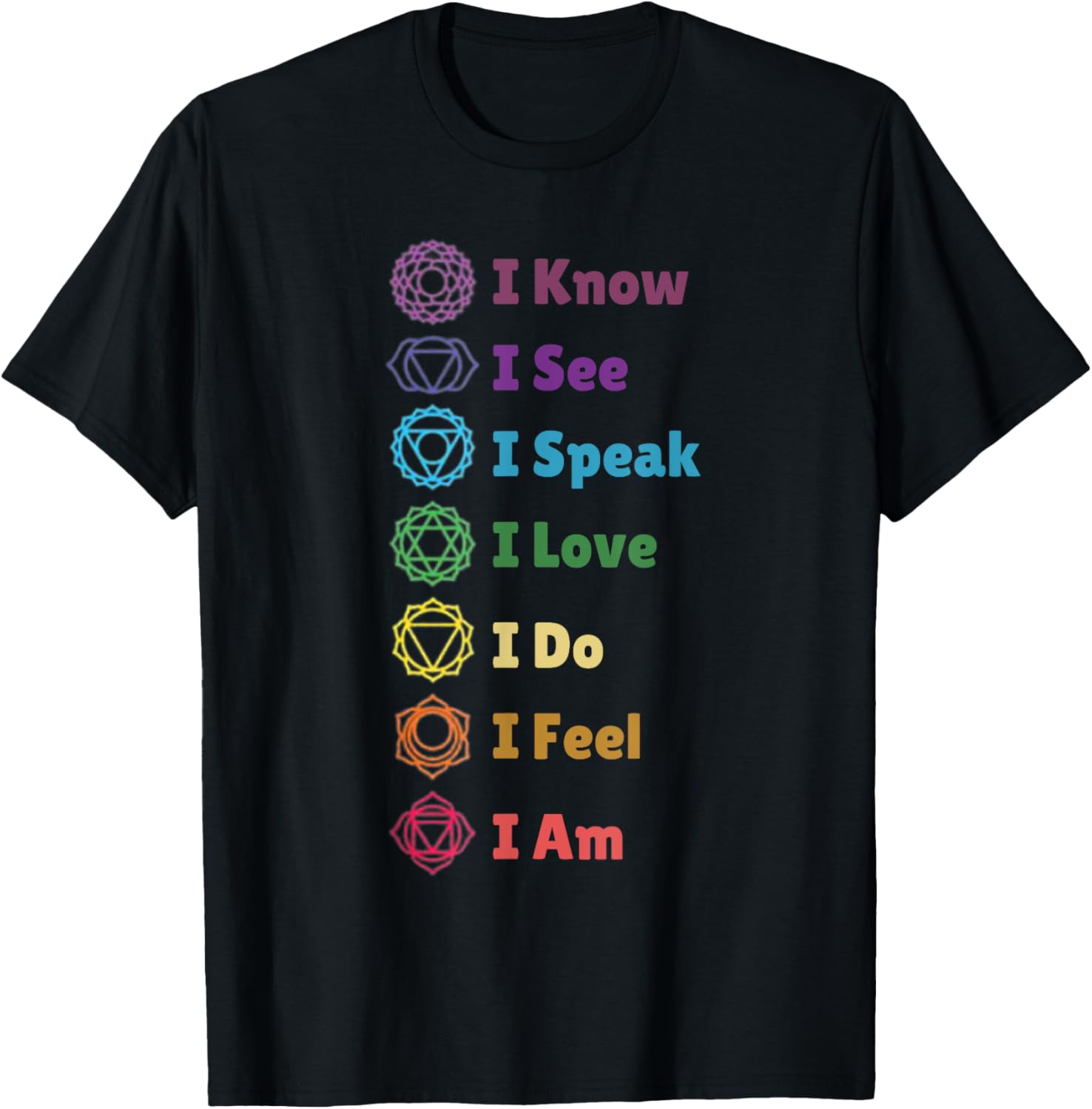 Chakra Alignment, Yoga, Meditation Spiritual T-Shirt T-Shirt