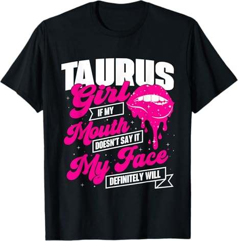 Taurus Girl - Horoscope Astrologer Astrology Zodiac Sign T-Shirt