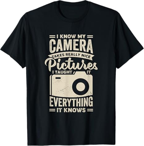 camiseta para fotografos