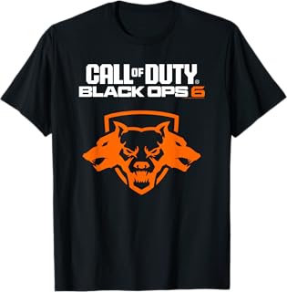 Call of Duty Black Ops 6 Orange Cerberus T-Shirt