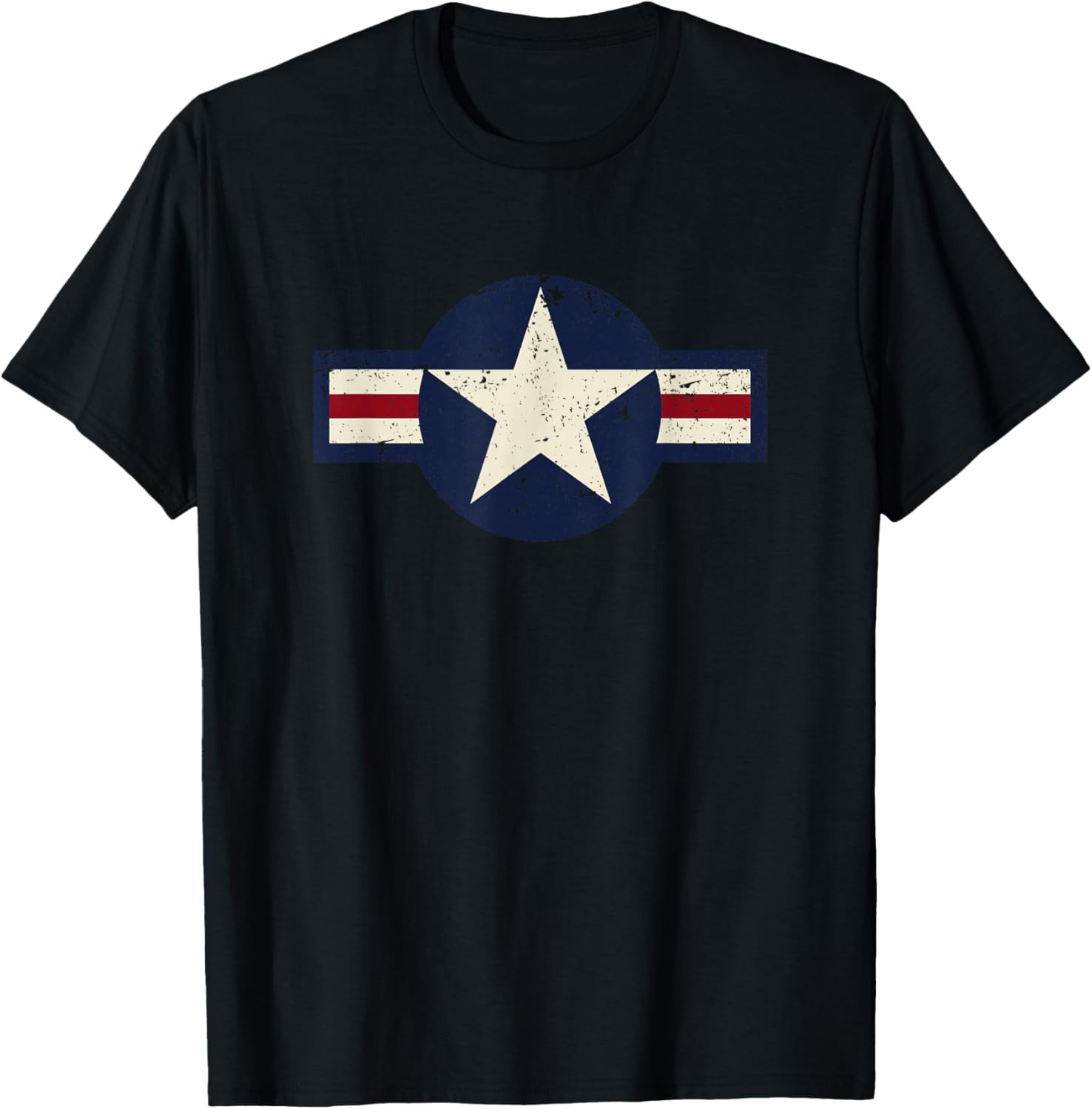 Vintage 1947 to present Style US Military Aviation Roundel T-Shirt