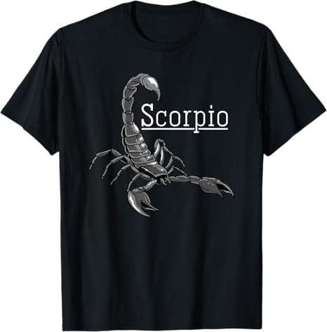 Zodiac Sign Scorpio Astrologist Gift Idea Scorpio T-Shirt