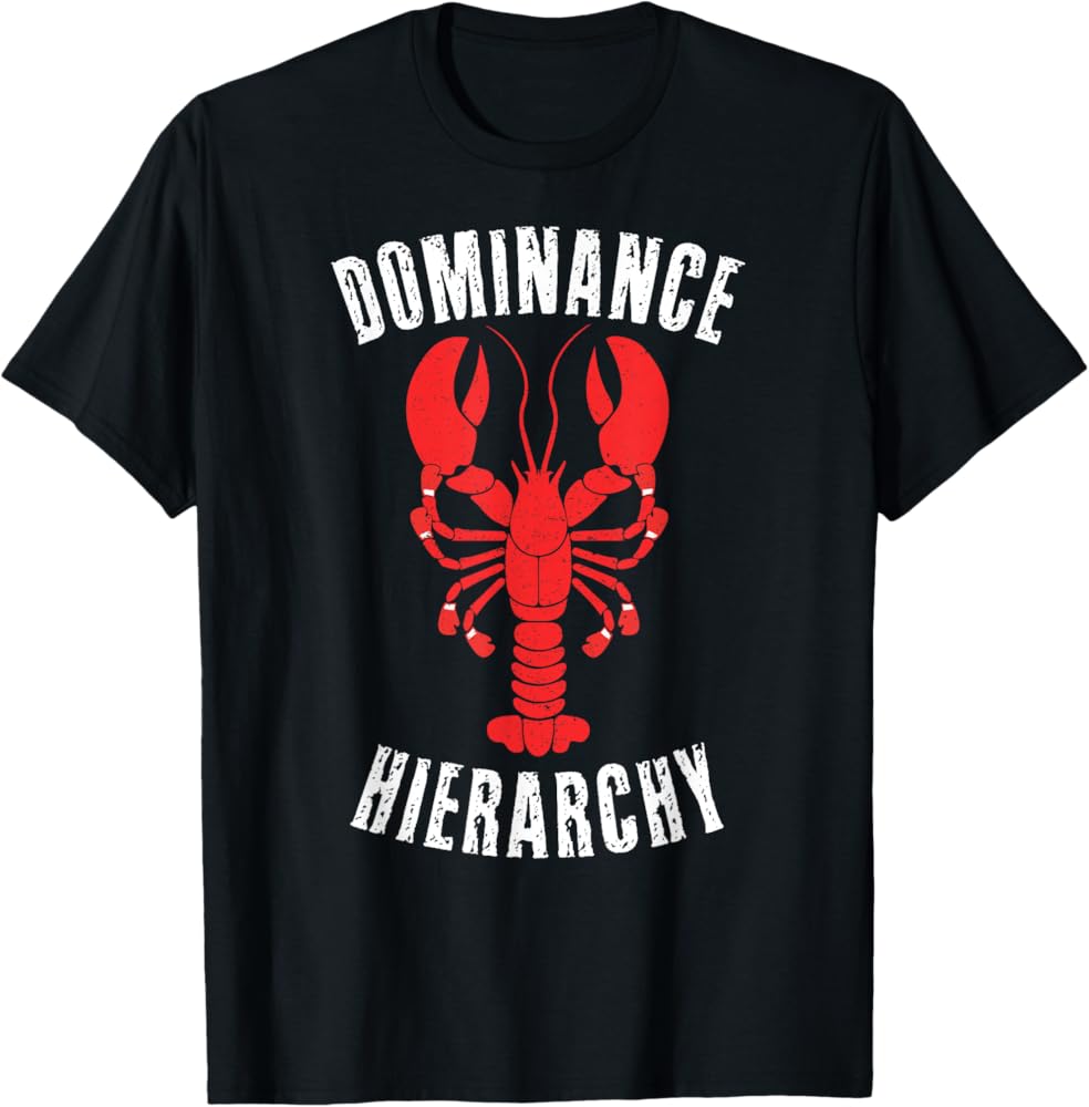 lobster hierarchy shirt