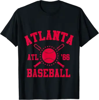 Atlanta Baseball | ATL Vintage Brave Retro T-Shirt