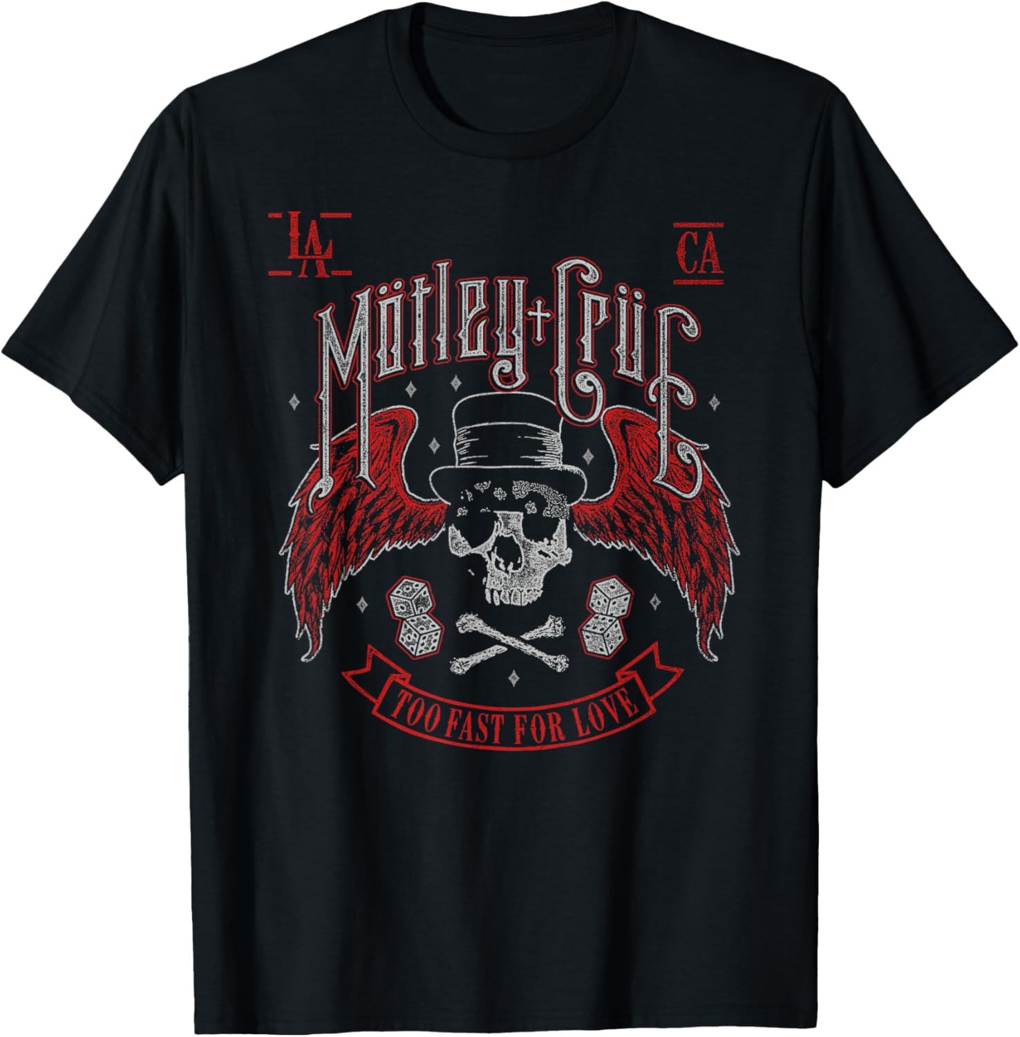 Mötley Crüe - Bikers Skull T-Shirt