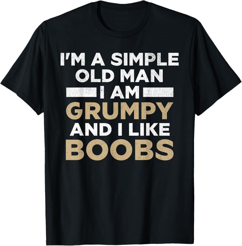 おっぱい 袖口 Amazon | 素朴なおじさんだ不機嫌でおっぱいが好き Tシャツ | Tシャツ・カットソー 通販