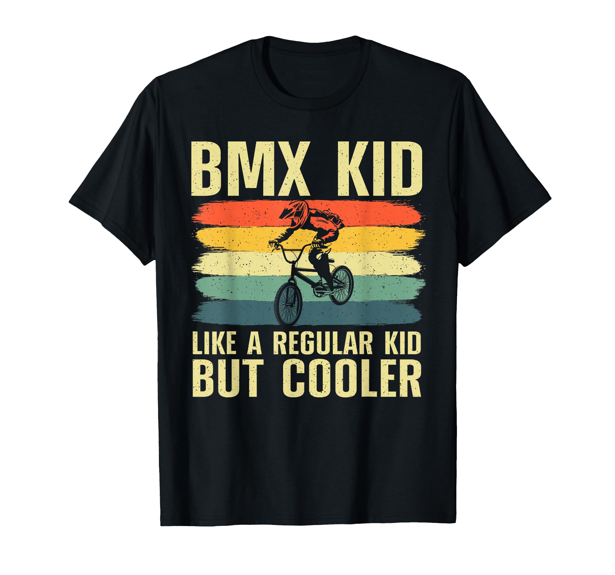 Cool BMX For Kids Boys Men BMX Racing Off Road Bike Riders T-Shirt