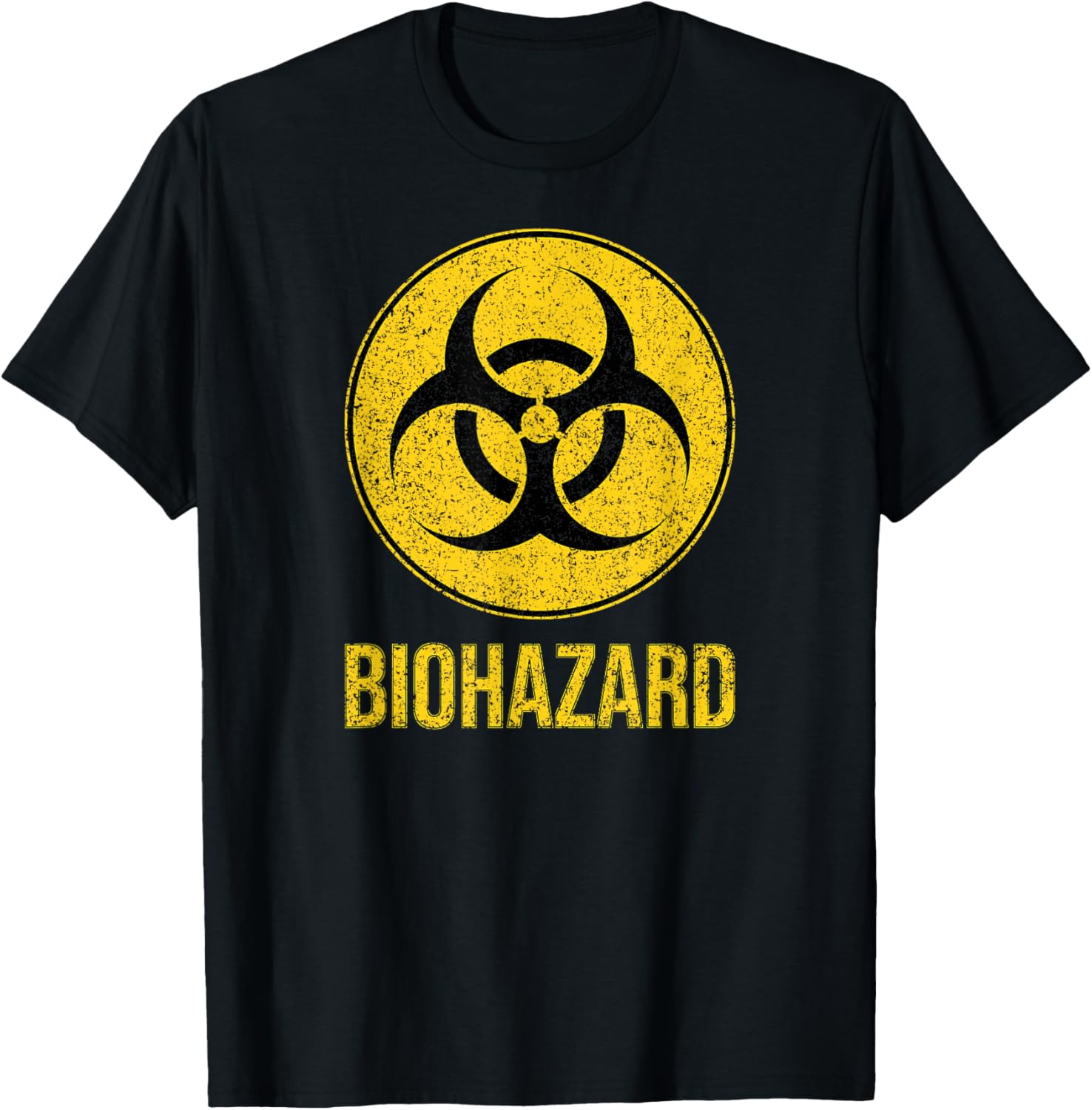 BIOHAZARD SYMBOL WARNING SIGN BIOLOGICAL HAZARD TOXIC VIRUS T-Shirt