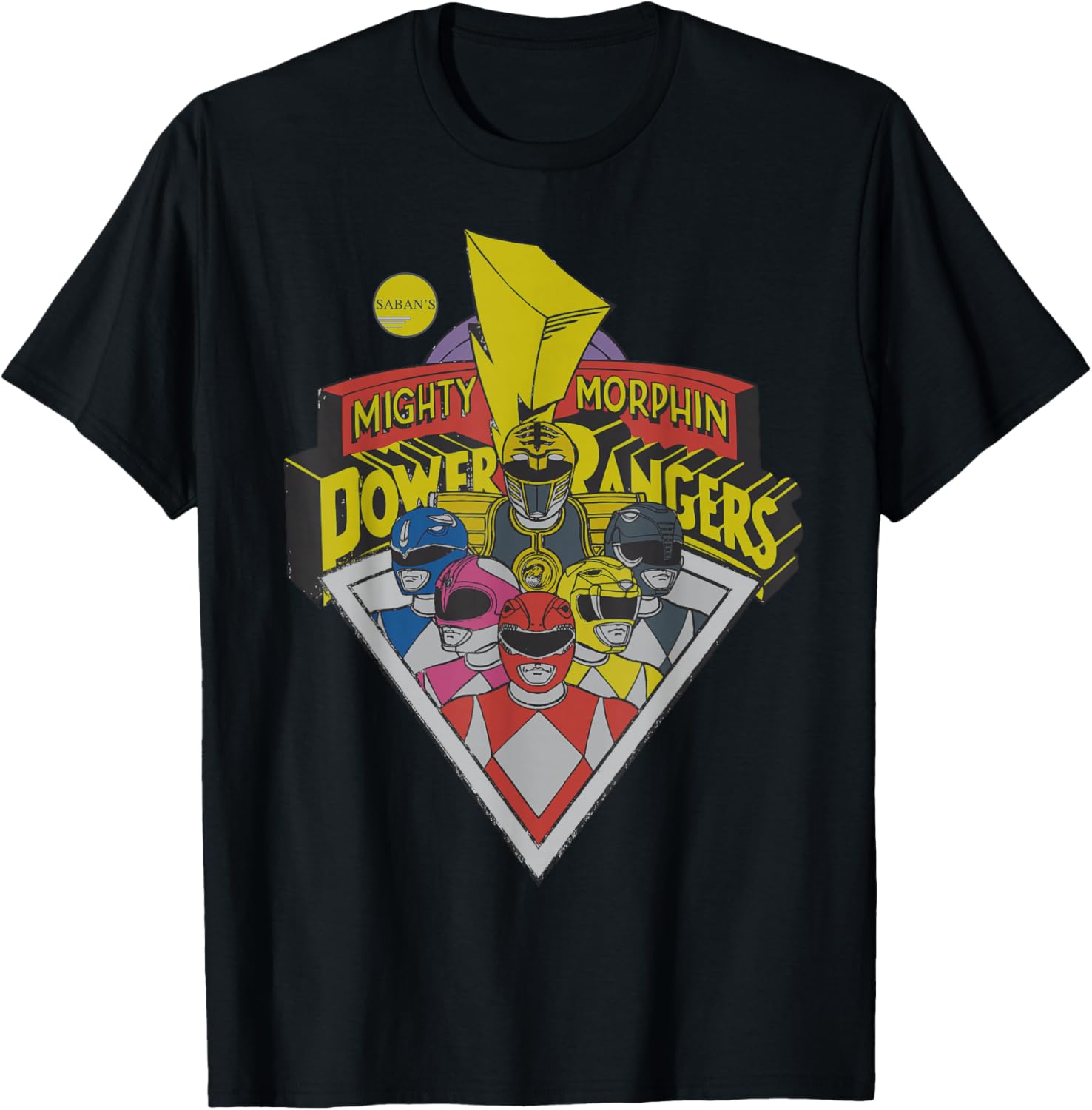 Power Rangers Group Logo T-Shirt