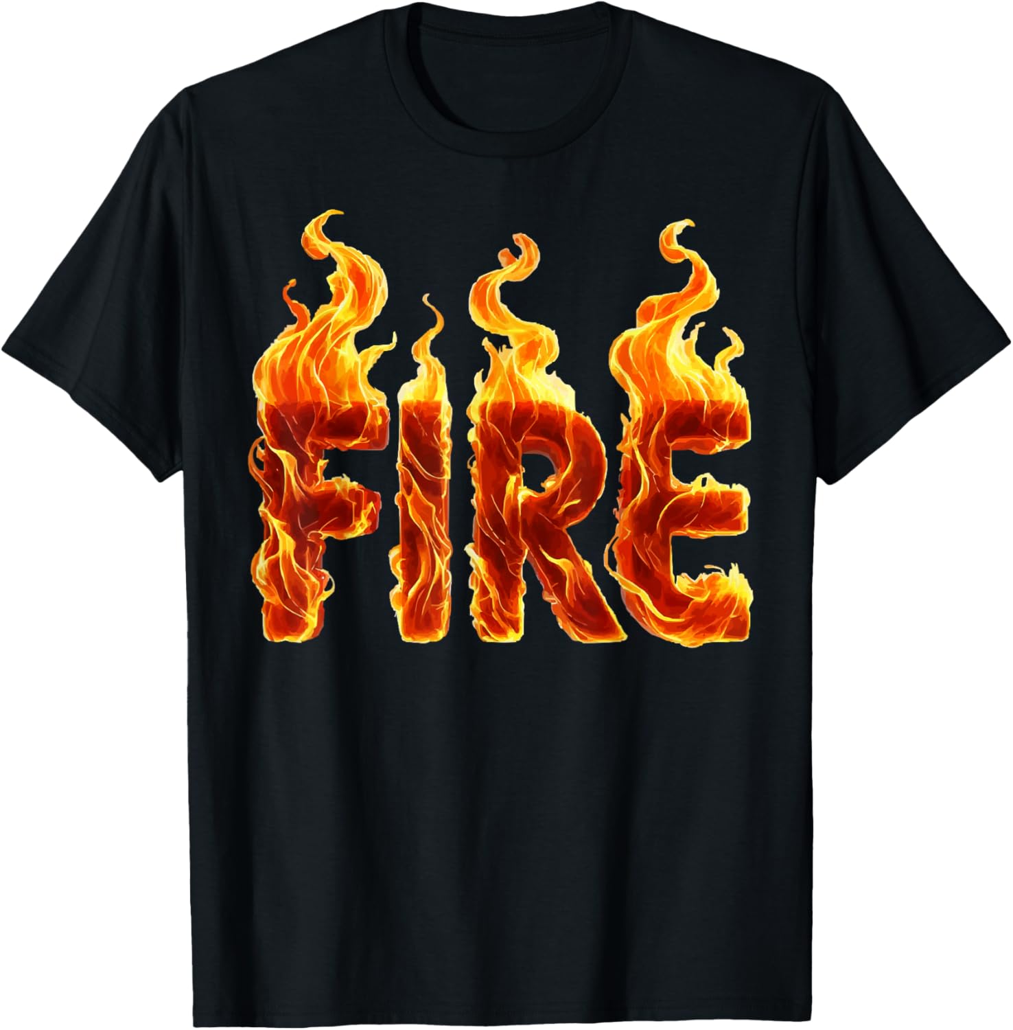 Couple Matching FIRE and ICE Halloween Party Lazy Costume T-Shirt