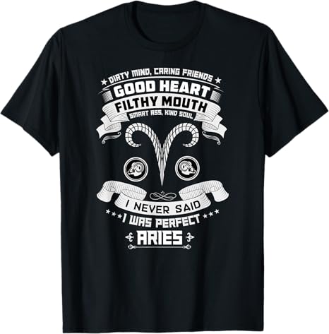 Aries Zodiac Birthday - Horoscope Sign Aries T-Shirt