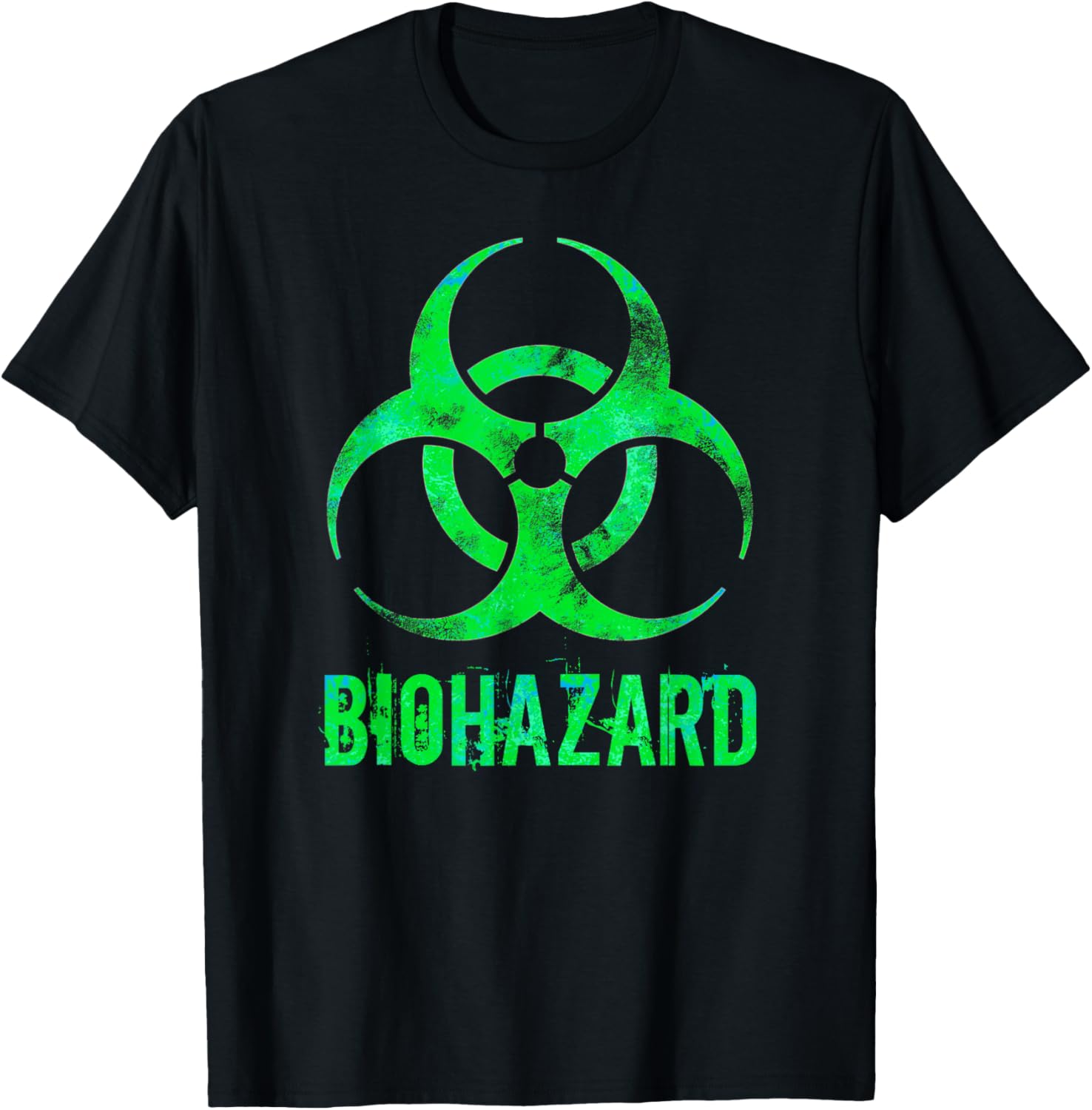 Biohazard Distressed Biology Science Teacher Gift T-Shirt for Men Women Girls Kids