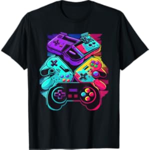 Black Gaming T-Shirt