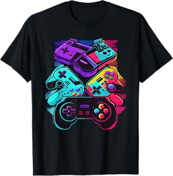 Black Gaming T-Shirt