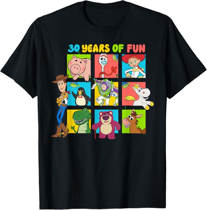 トイ・ストーリー 30周年アニバーサリーTシャツ Amazon.co.jp