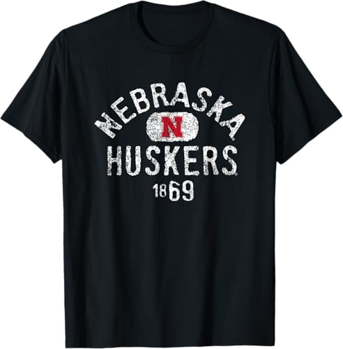 Camiseta vintage Nebraska Cornhuskers 1869