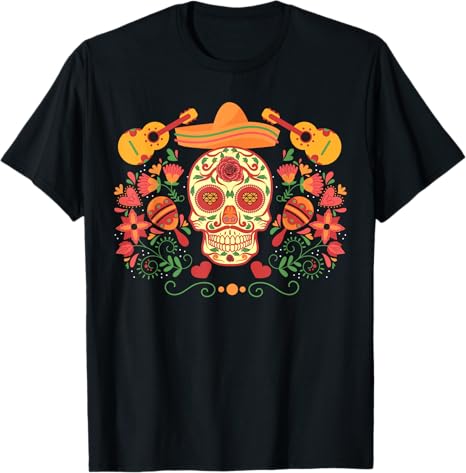 Sugar Skull - Traditional Day Of The Dead Mexico