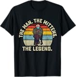 Bernie Sanders The Man The Mittens The Legend Mood Meme T-Shirt