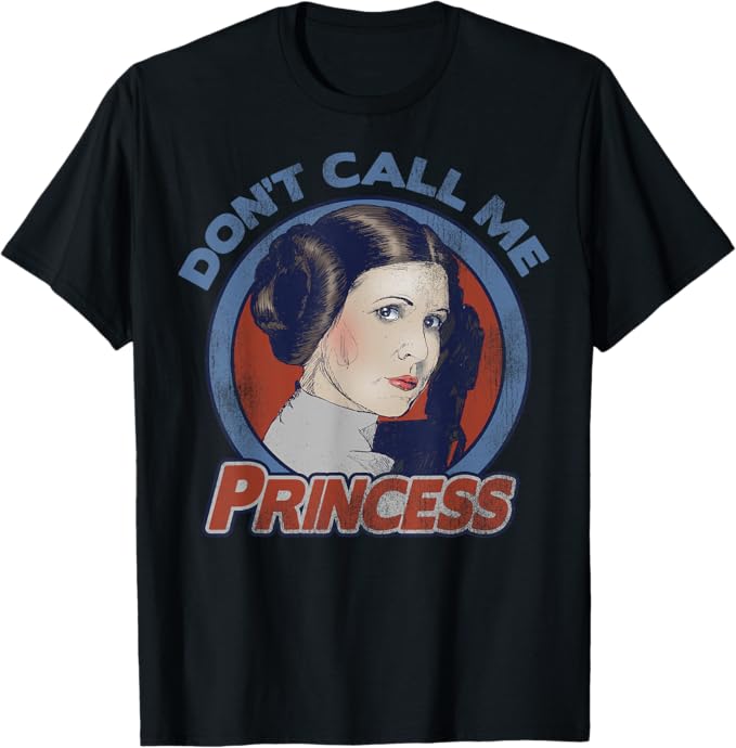 Camiseta #StarWars Don’t call me Princess por 16,99€ ¡¡15% de descuento!!