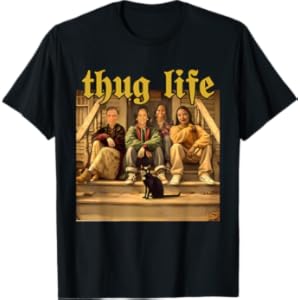 Thug Life Kamala Harris 2024 Feminista – Elección Azul Camiseta