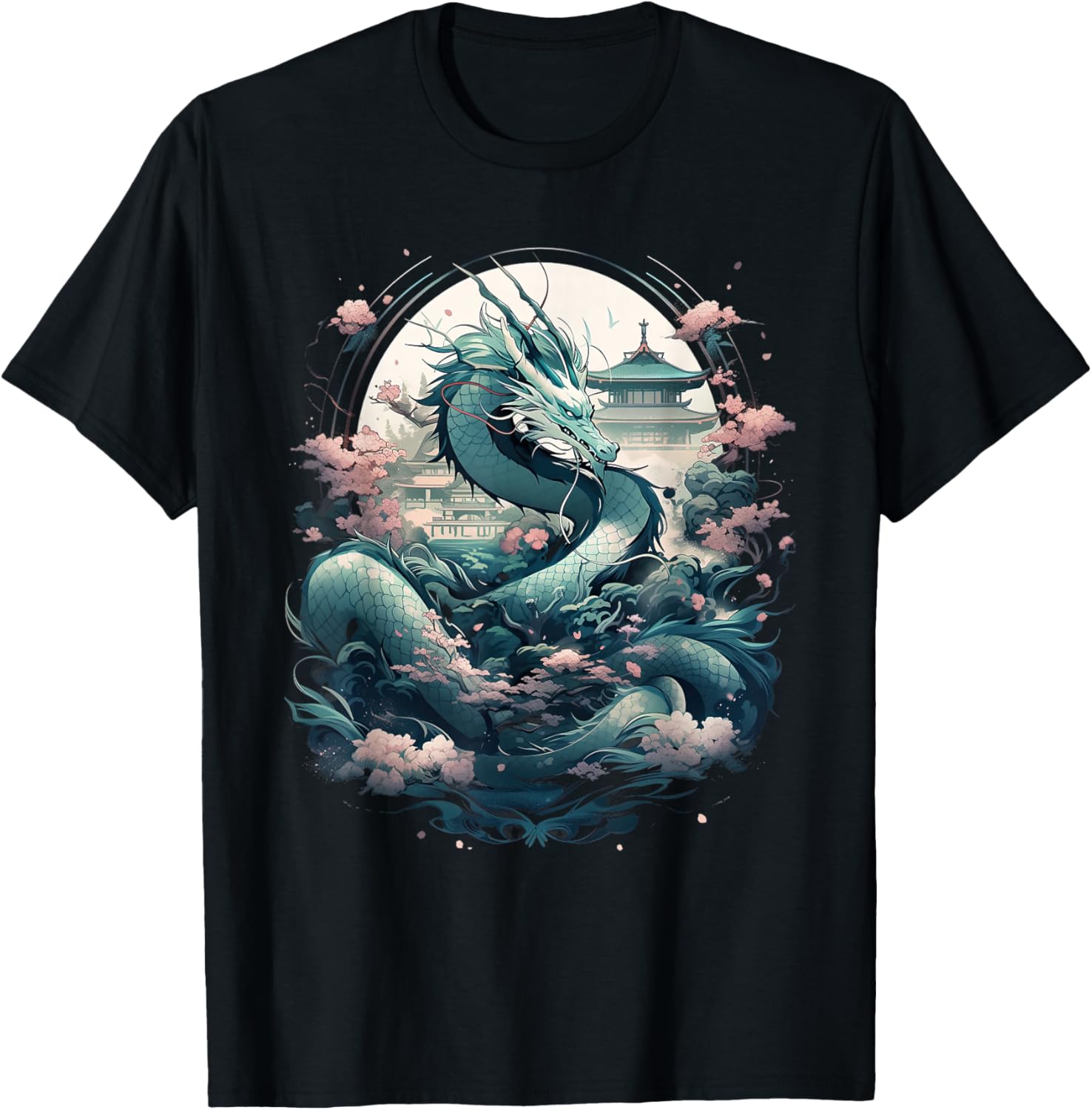 Japanese Aesthetic Dragon japanese art Japan Tattoo T-Shirt