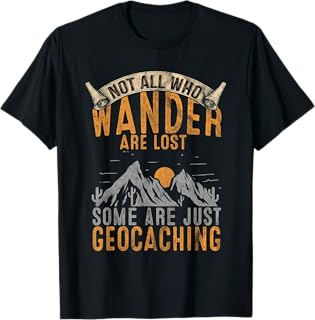 Geocache Gift For Men Treasure Hunt T-Shirt